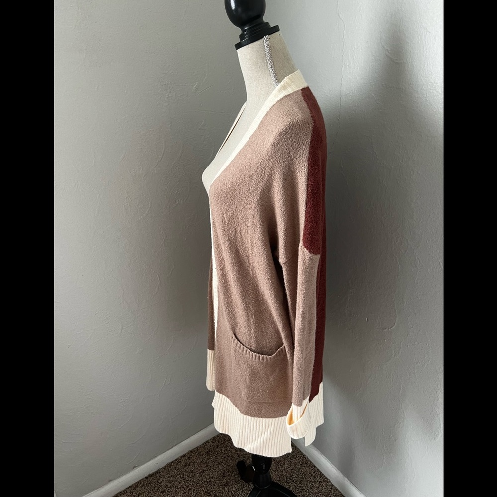 London Kaye colorblock cardigan size small - Picture 10 of 13